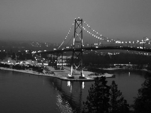    . , British Columbia, North Vancouver, Lions Gate Bridge, 45