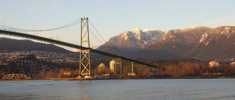    . , British Columbia, North Vancouver, Lions Gate Bridge, 45