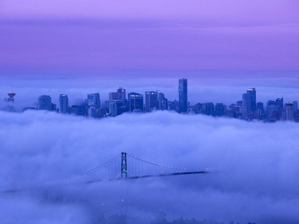    . , British Columbia, North Vancouver, Lions Gate Bridge, 45