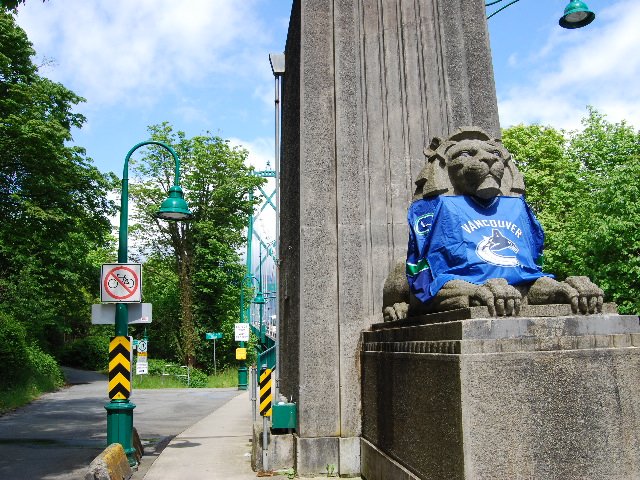    . , British Columbia, North Vancouver, Lions Gate Bridge, 45