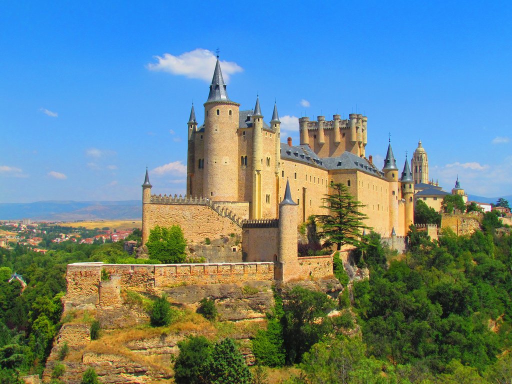   . , Castilla y Leon, Segovia, Calle Cuesta de los Hoyos