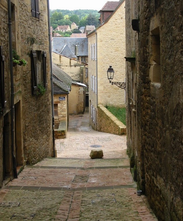  --. , Aquitaine, Sarlat-la-Caneda, Place de la Liberte, 4-7