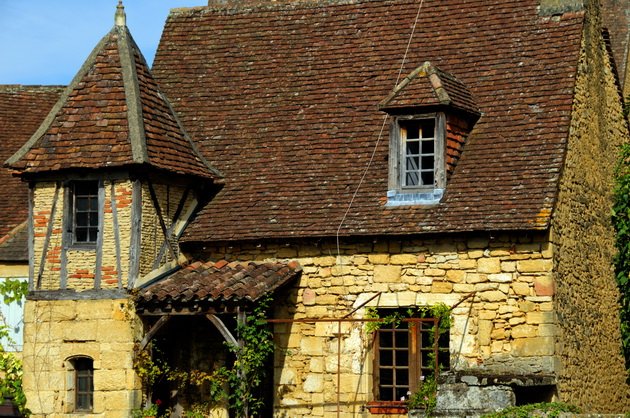  --. , Aquitaine, Sarlat-la-Caneda, Place de la Liberte, 4-7