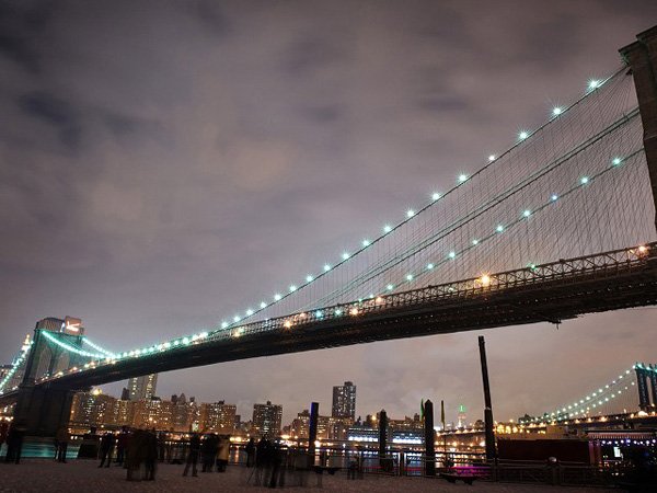   .   , New York, Brooklyn Bridge Promenade