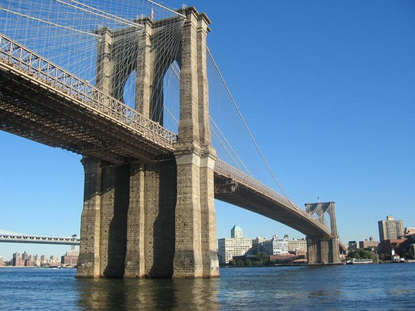   .   , New York, Brooklyn Bridge Promenade