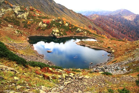   . , Abkhazia, Bzipi-Ritsa Lake-Avadkhara