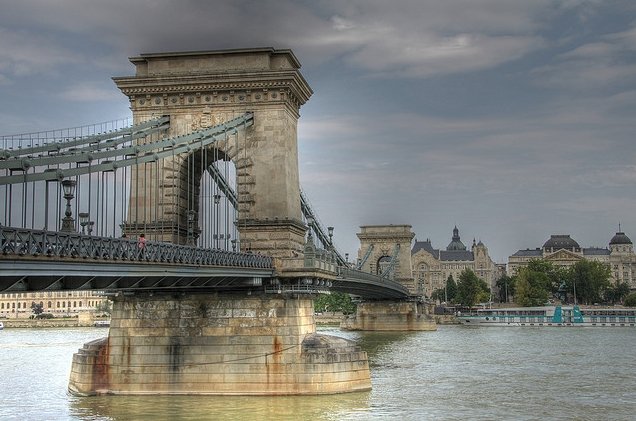    . , , Budapest, Szechenyi Lanchid