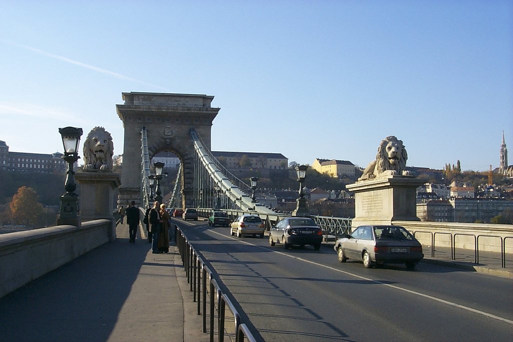    . , , Budapest, Szechenyi Lanchid