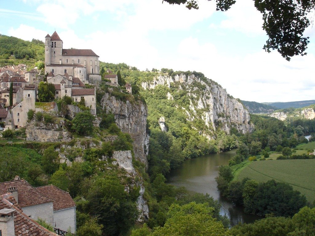  --. , Midi-Pyrenees, Saint-Cirq-Lapopie, D8