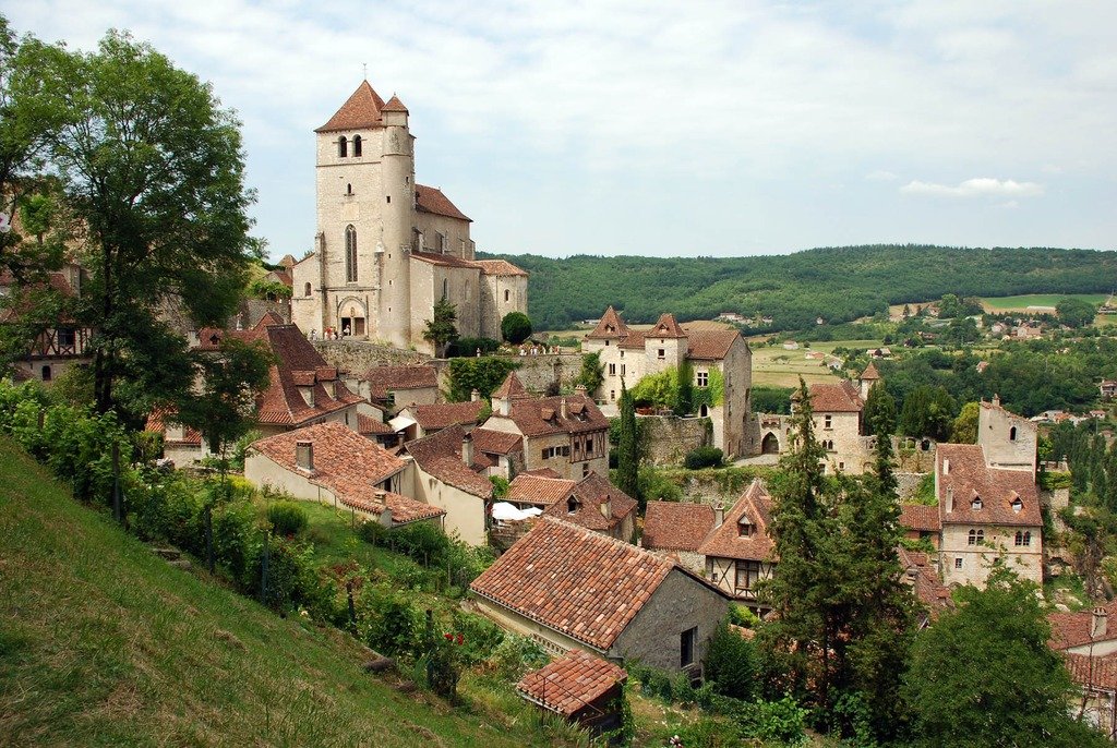  --. , Midi-Pyrenees, Saint-Cirq-Lapopie, D8