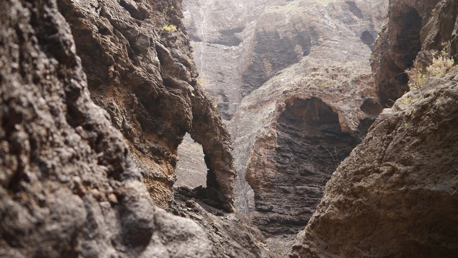   . , Canarias, Masca, Calle Lomo del Medio