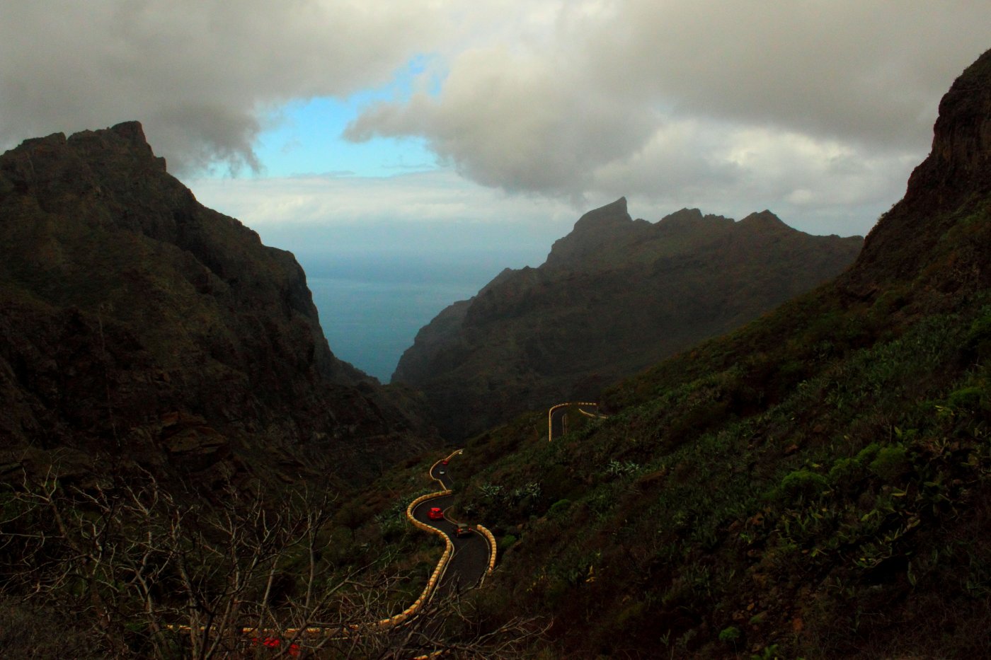   . , Canarias, Masca, Calle Lomo del Medio