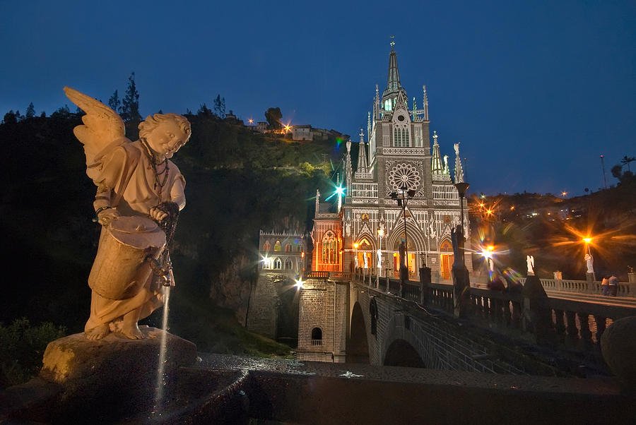   -. , Narino, Santuario De Las Lajas