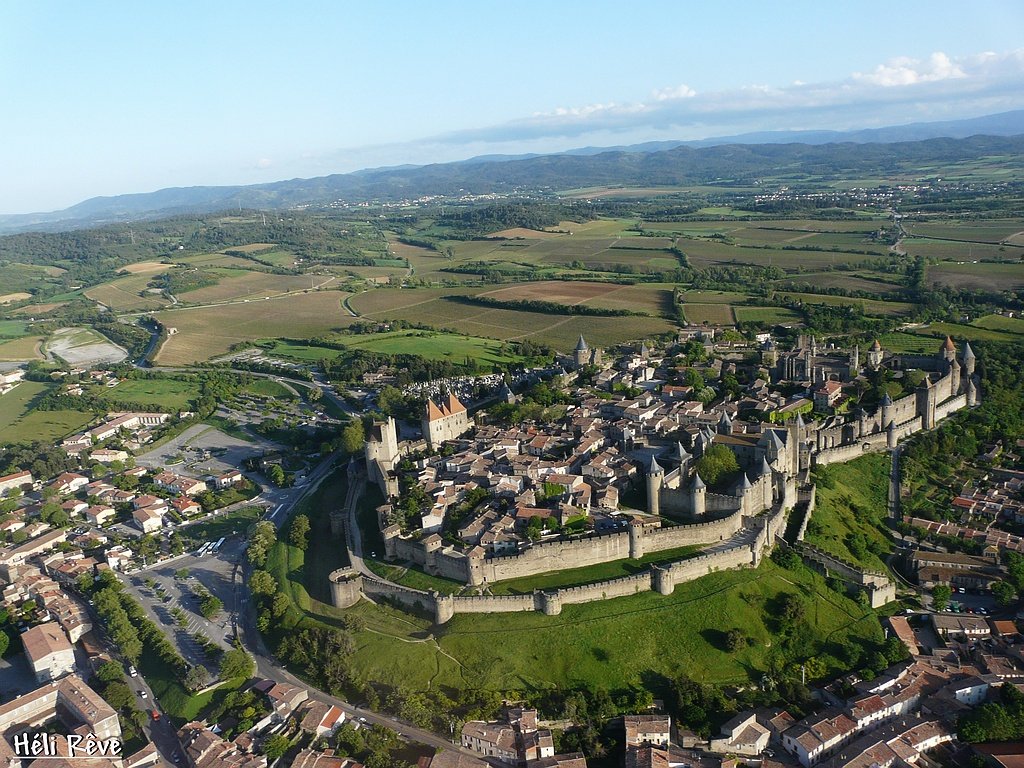   . , Languedoc-Roussillon, Carcassonne, Rue de la Porte d