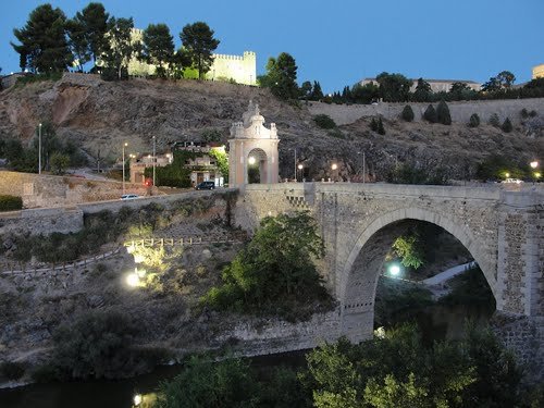     . , Castilla-La Mancha, Toledo, Alcantara Bridge