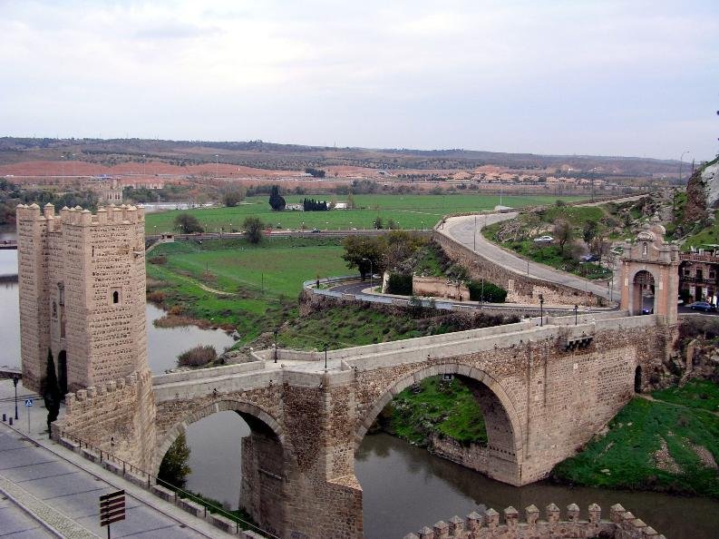     . , Castilla-La Mancha, Toledo, Alcantara Bridge