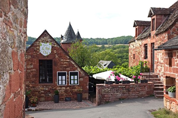    --. , Limousin, Collonges-la-Rouge, Rue de la Barriere