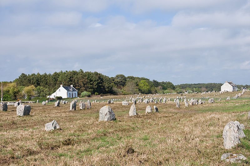   . , Bretagne, Carnac, Route de Kerlescan, 10