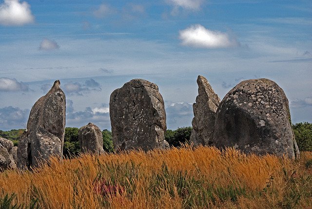   . , Bretagne, Carnac, Route de Kerlescan, 10