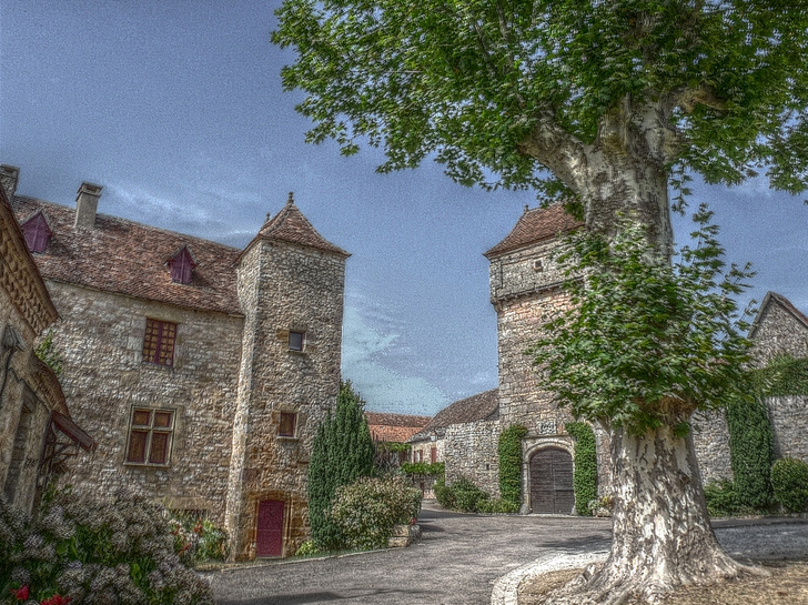   . , Midi-Pyrenees, Loubressac, D118