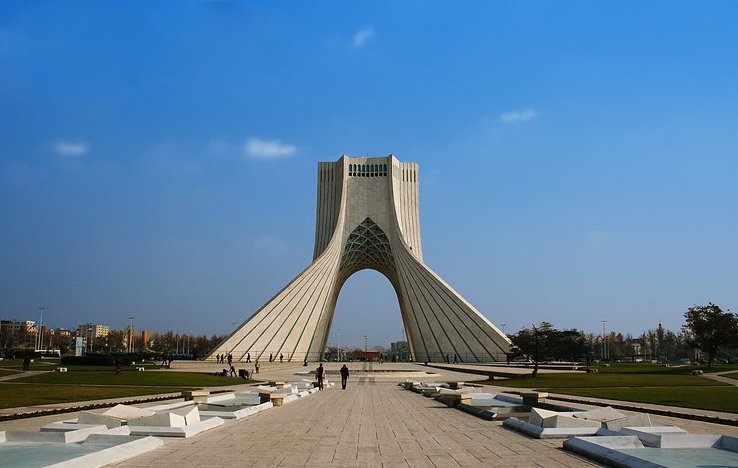   . , Tehran, Azadi Street