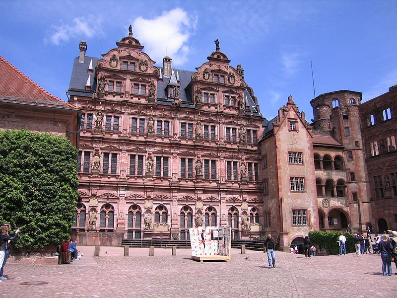   . , Baden-Wurttemberg, Heidelberg, Neue Schlosstrase, 1