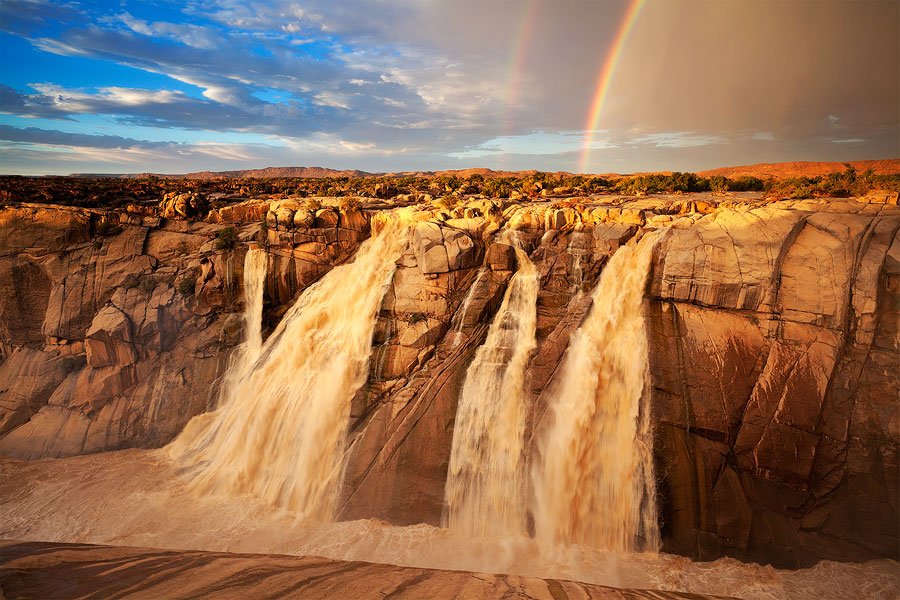 Фото Водопад Ауграбис. Южная Африка, Северный Мыс, R359