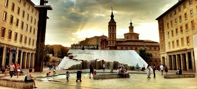   . , Aragon, Zaragoza, Plaza Nuestra Senora del Pilar, 1