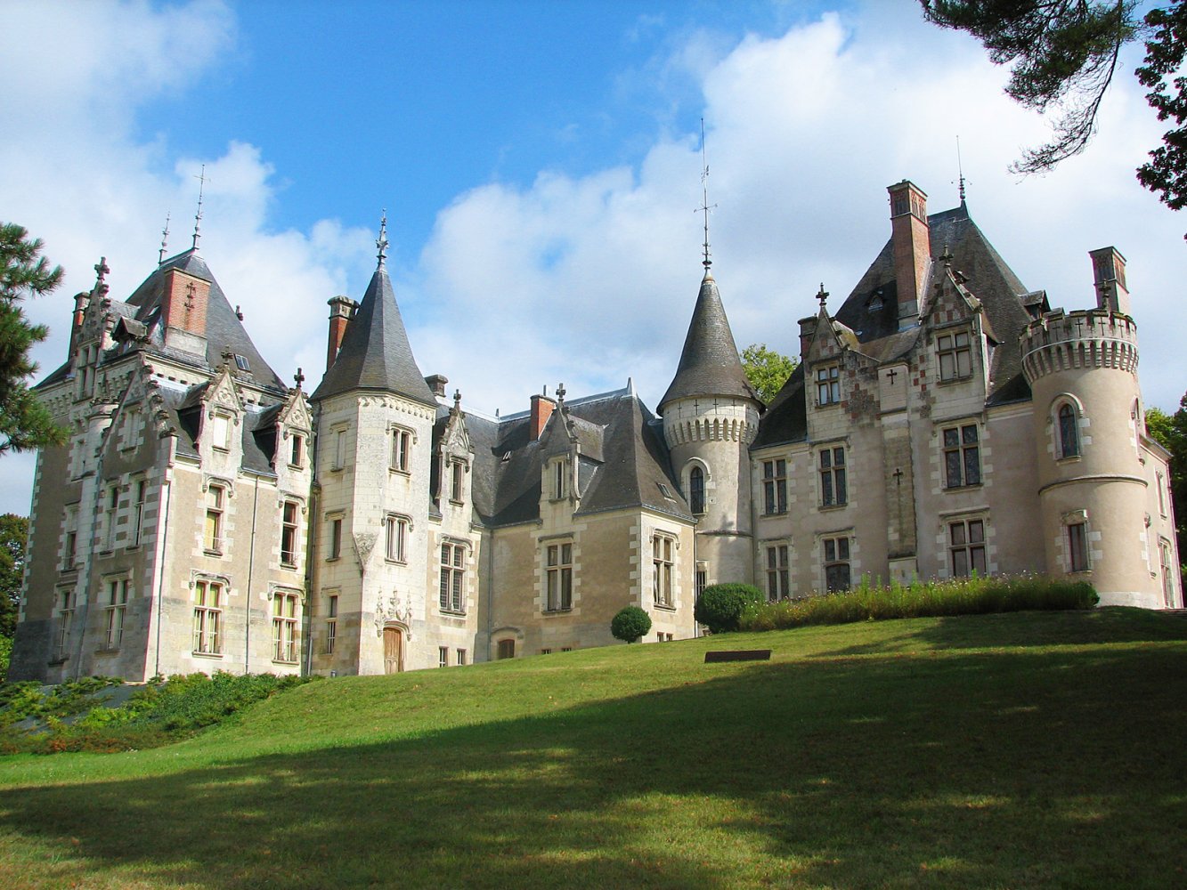   . , Centre, Monts, Chateau de Cande, 1507