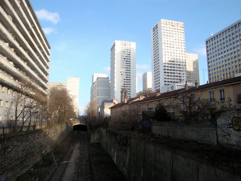  Chemin de fer de Petite Ceinture. , Ile-de-France, Paris, Avenue Reille, 44