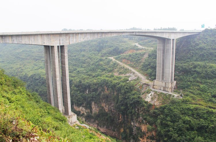  Liuganghe Bridge. , Guizhou Sheng, Bijie Shi, 736 Xian Dao