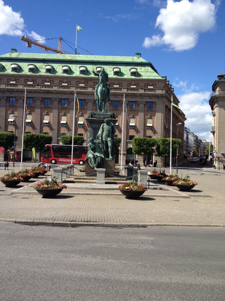    II . , Stockholms lan, , Gustav Adolfs torg, 22