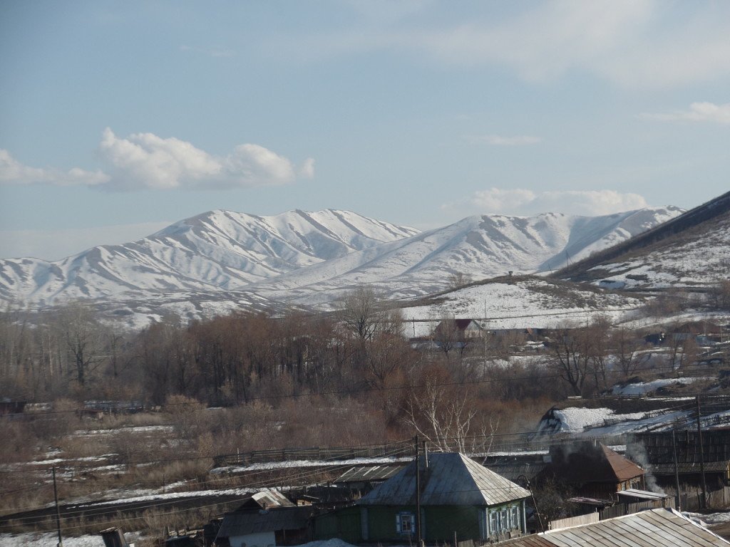  image      ,, ,     ..jpg. , East Kazakhstan Region, Solovyovo, Unnamed Road