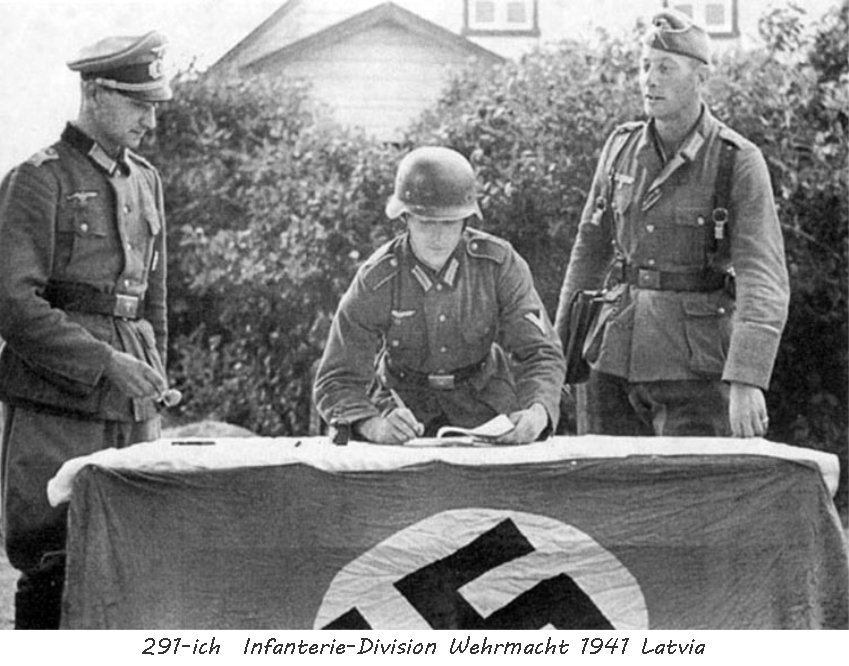  291-ich  Infanterie-Division Wehrmacht 1941 Latvia.jpg. 