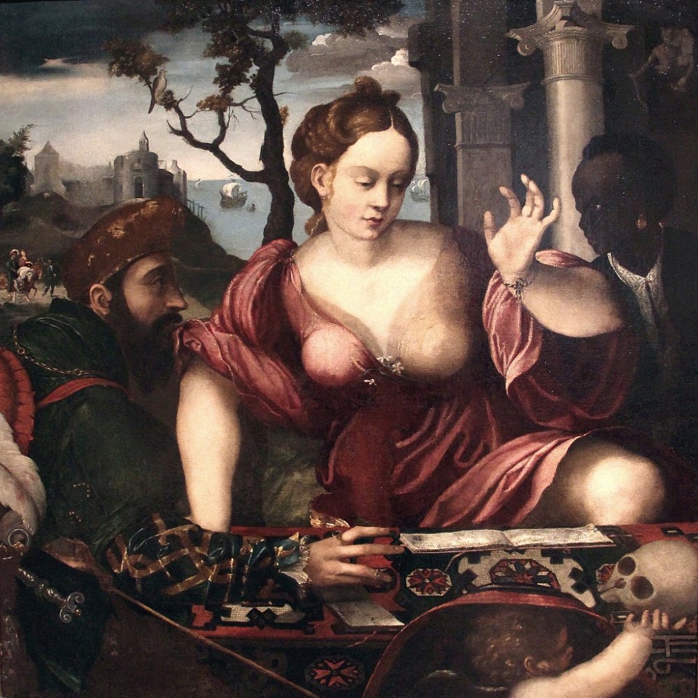  Giulio_campi,_allegoria_della_vanita,_1530-40.JPG. 