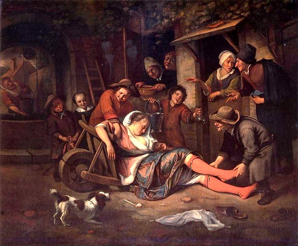  wine is a mocker-1670 Jan Steen.jpg. 