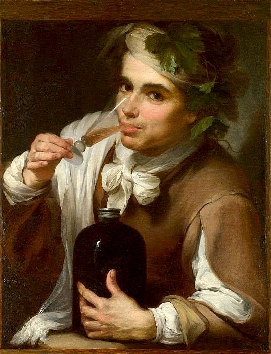  Bartolome Esteban Murillo 1700-1750 trinkende Jugend.jpg. 