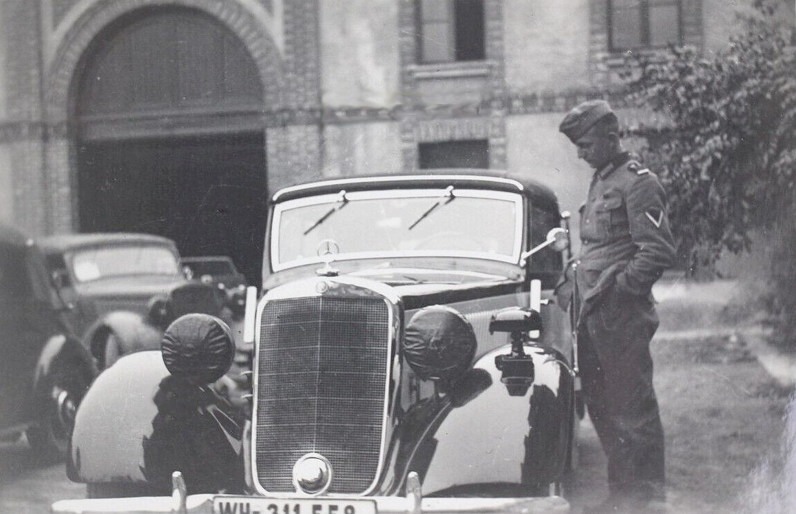  Foto Wehrmacht Auto  Mercedes.jpg. 