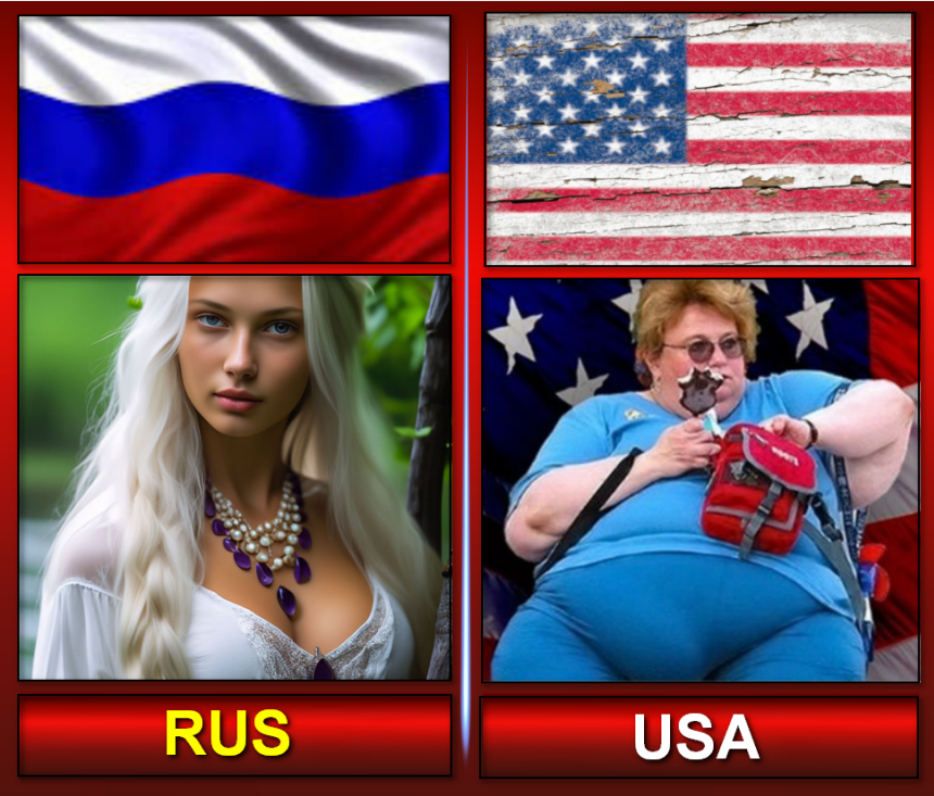  RUS-USA. ,  , Ww