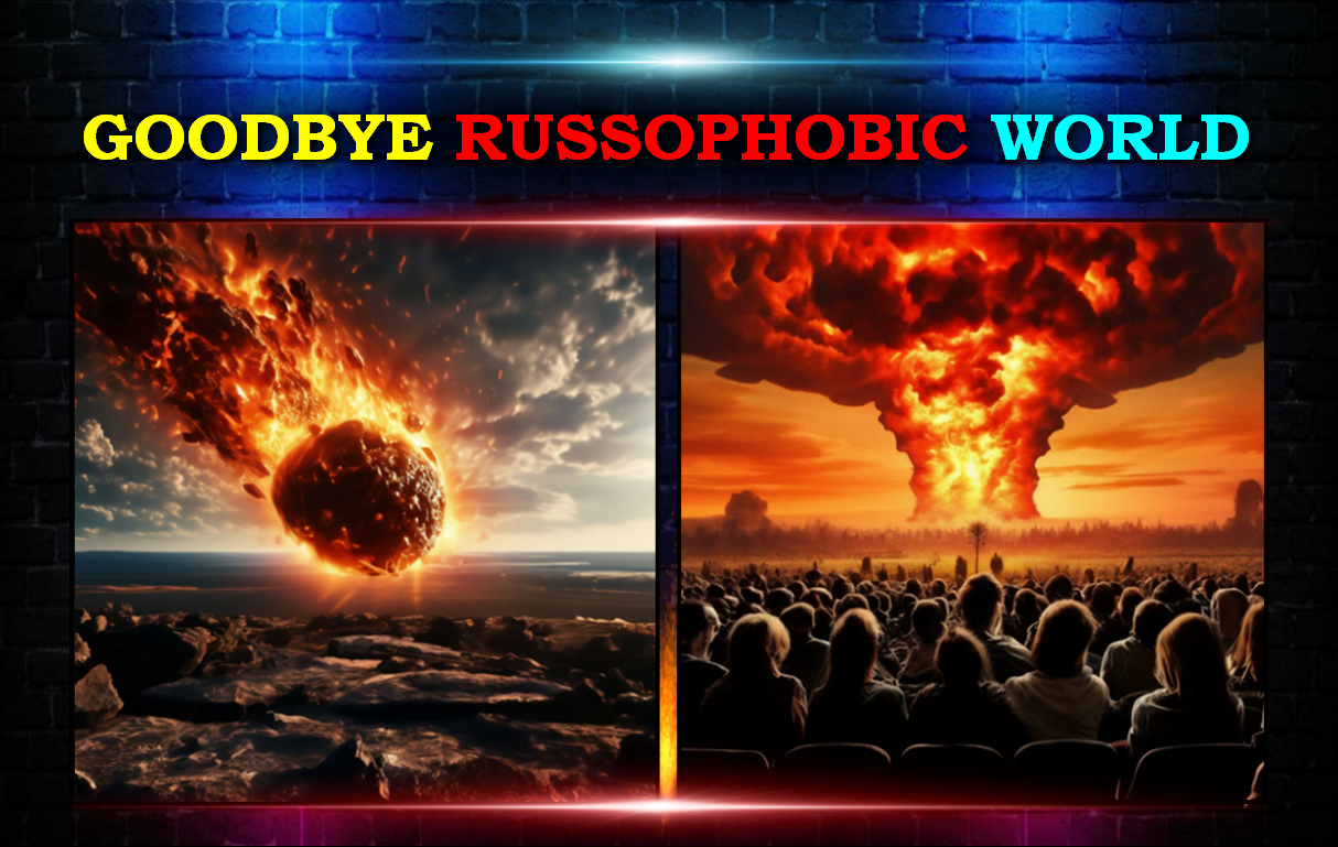  GOODBYE RUSSOPHOBIC WORLD. , , - , 