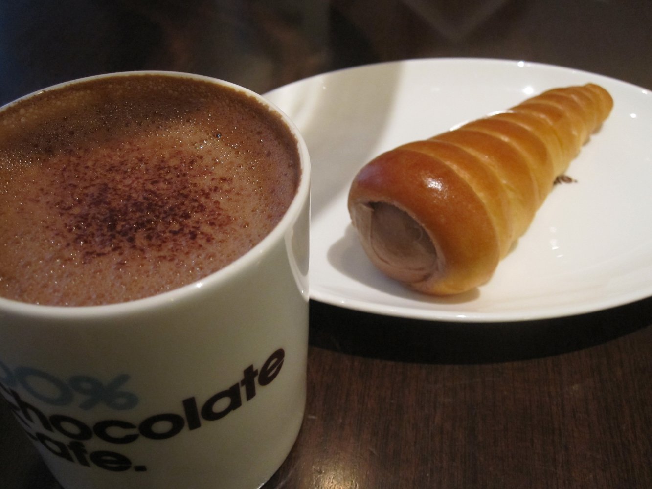 Фото Стопроцентно шоколадное кафе. Япония, Токио, Тюо