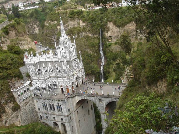   -. , Narino, Santuario De Las Lajas