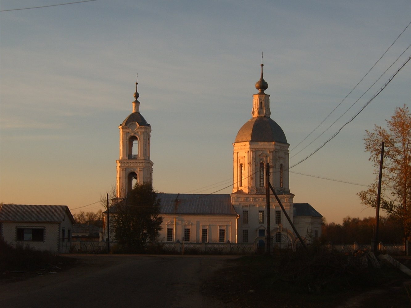 Храм Нарышкино Вознесенский район