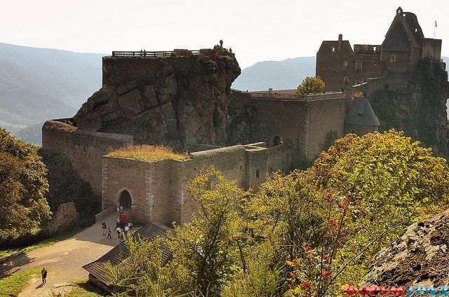  . , Niederosterreich, Aggstein