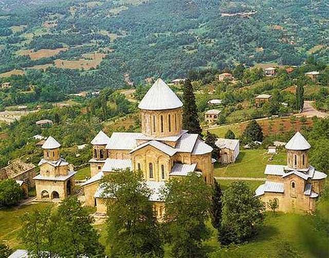   . , , Motsameta, Road to Gelati Monastery