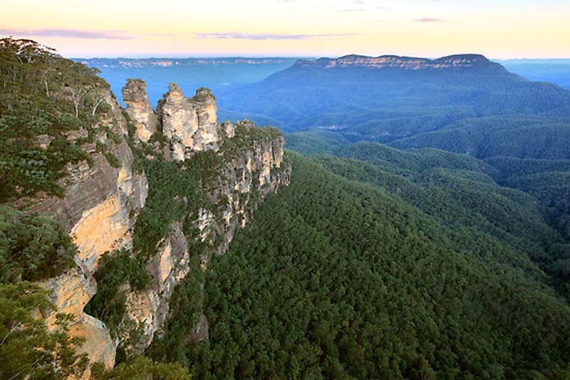   . , New South Wales, Blue Mountains National Park, Hurley Heights Trail