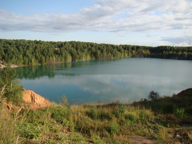 Апрелька Кемеровская область глина