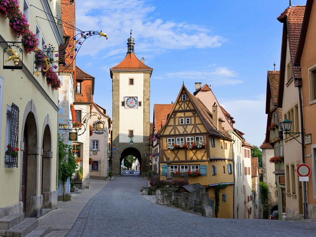    (Plönlein). , , Rothenburg ob der Tauber, , 4-6