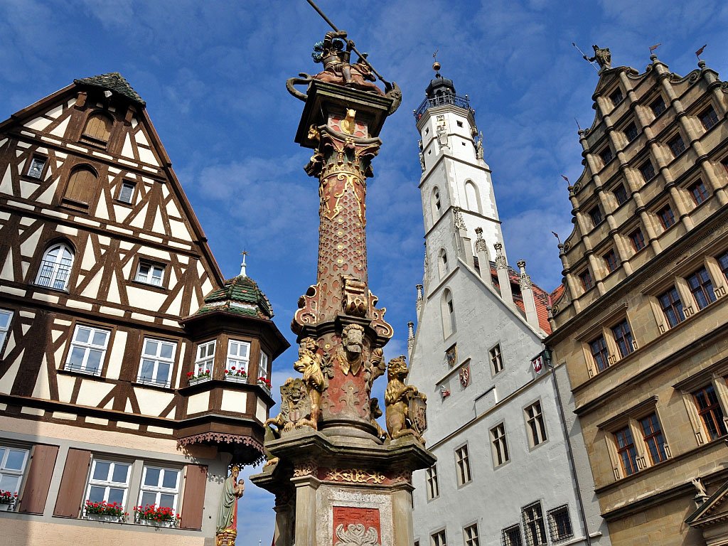    . , , Rothenburg ob der Tauber, , 1