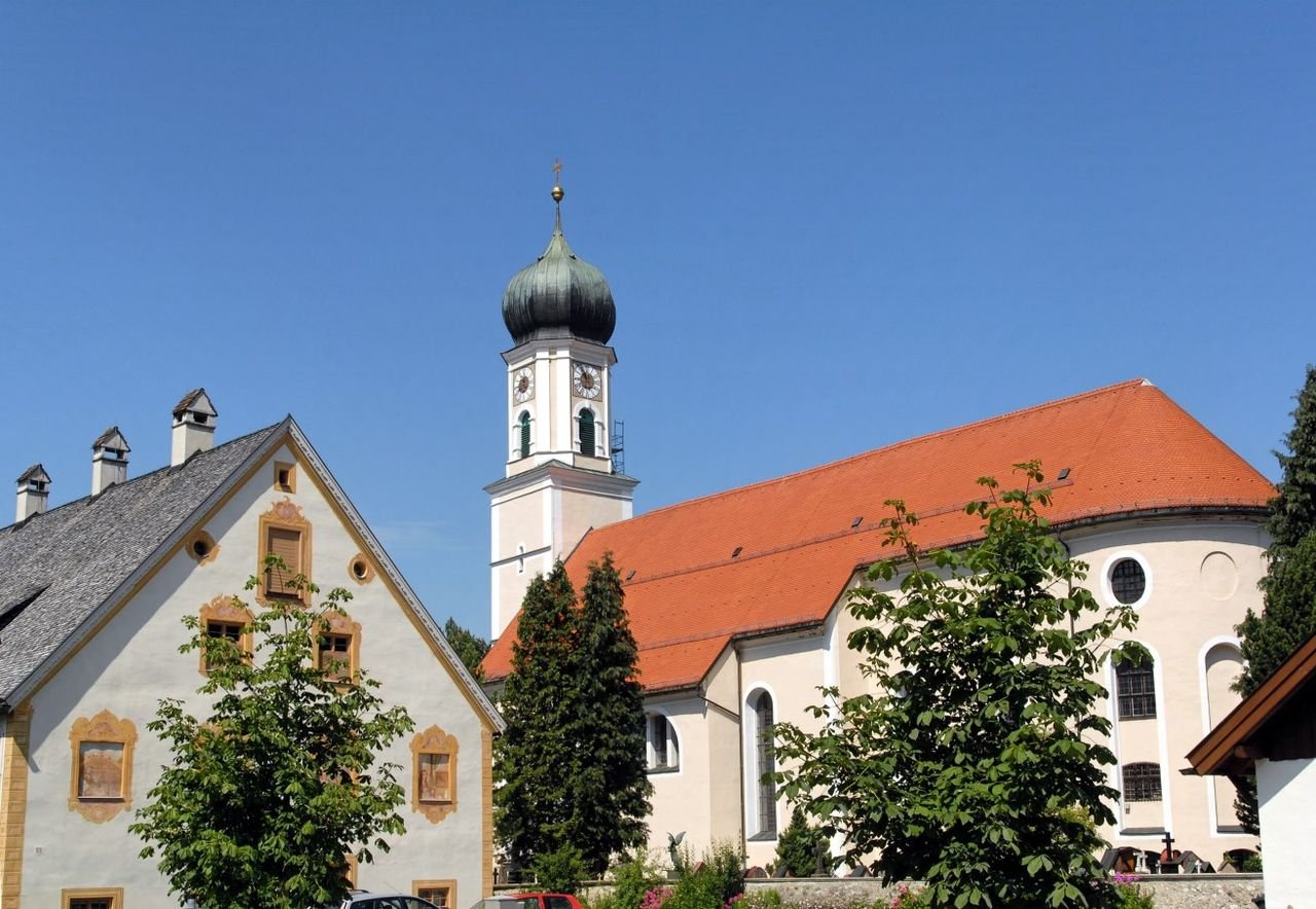      . , Bayern, Oberammergau, Fruhmessergasse, 1